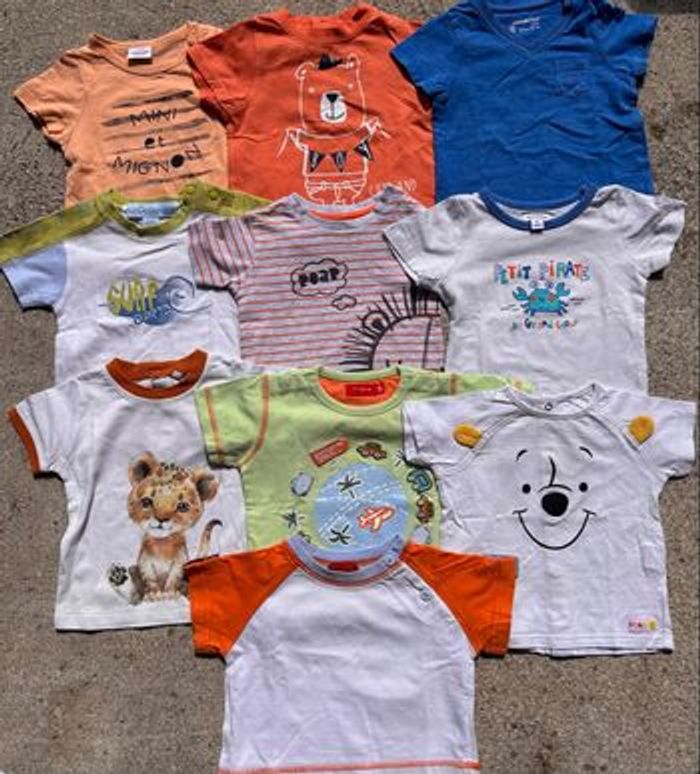 Lot vêtements garçon été 6 mois - photo numéro 1