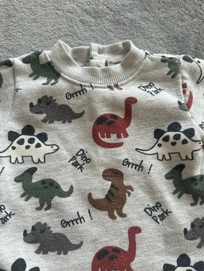 Sweat dinosaures - 3 mois - photo numéro 2
