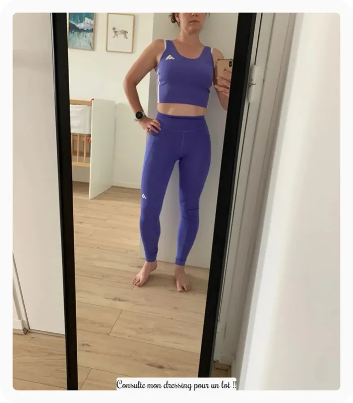 Brassière crop top adidas own the run - photo numéro 5