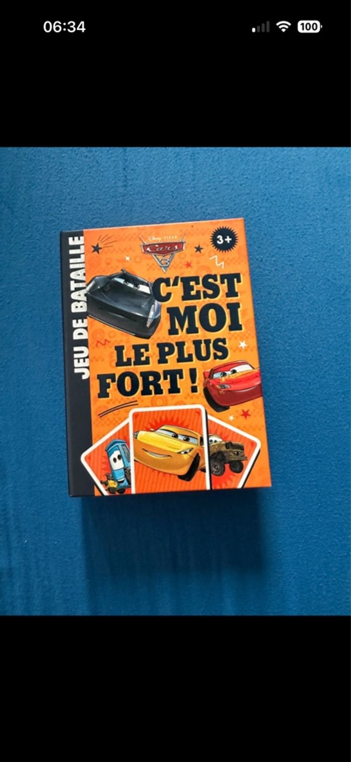 Jeu de bataille CARS