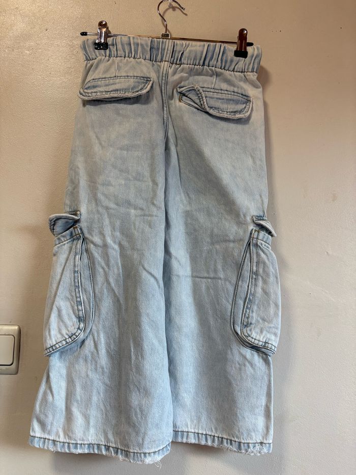 Jeans cargo fille taille 122 - photo numéro 5