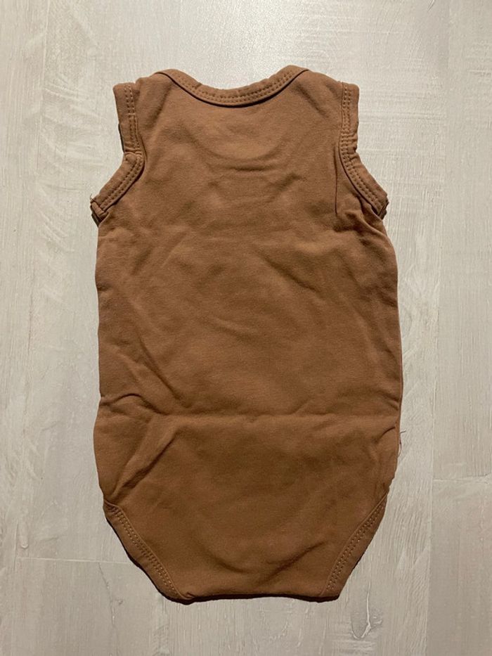 Body bébé 1 mois 50/56 sans manche Zeeman - photo numéro 3