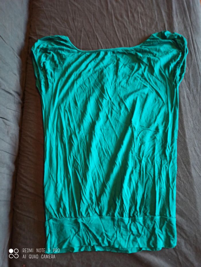 Haut turquoise - photo numéro 4
