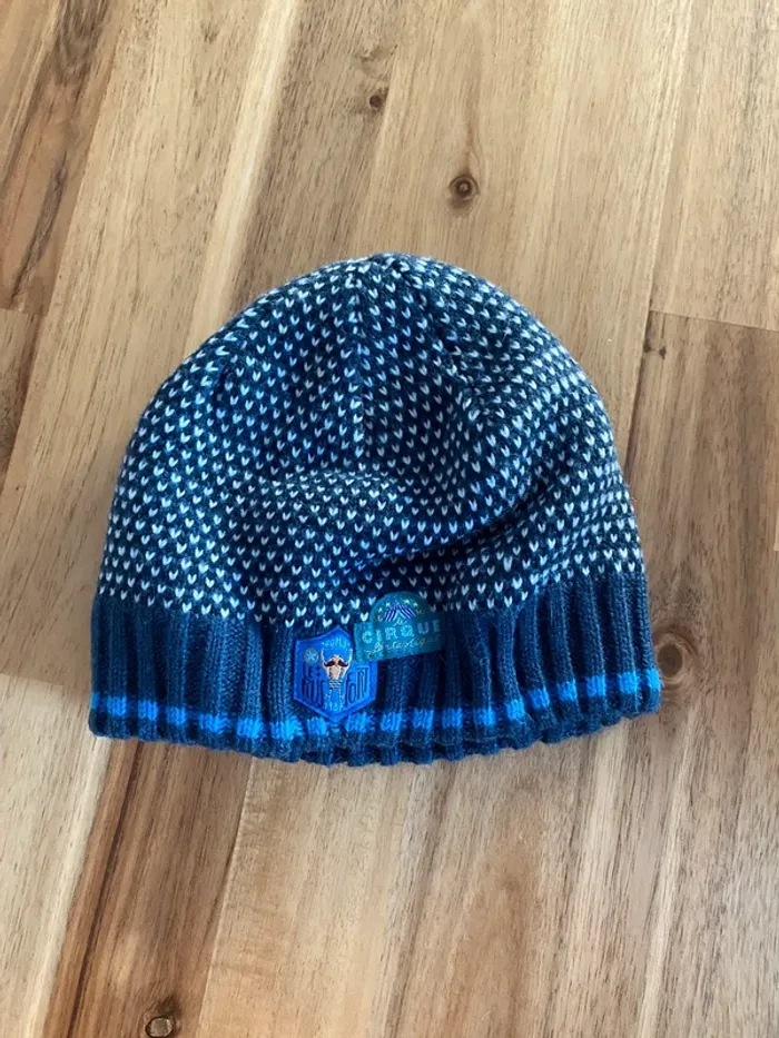 Bonnet sergent major bleu