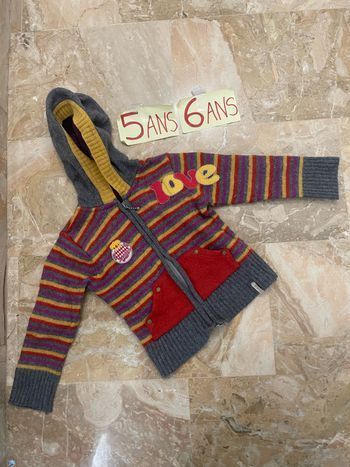 Gilet 5-6 ans