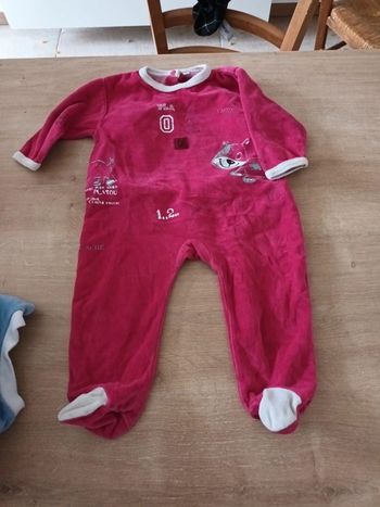 Pyjama 1p 12 mois