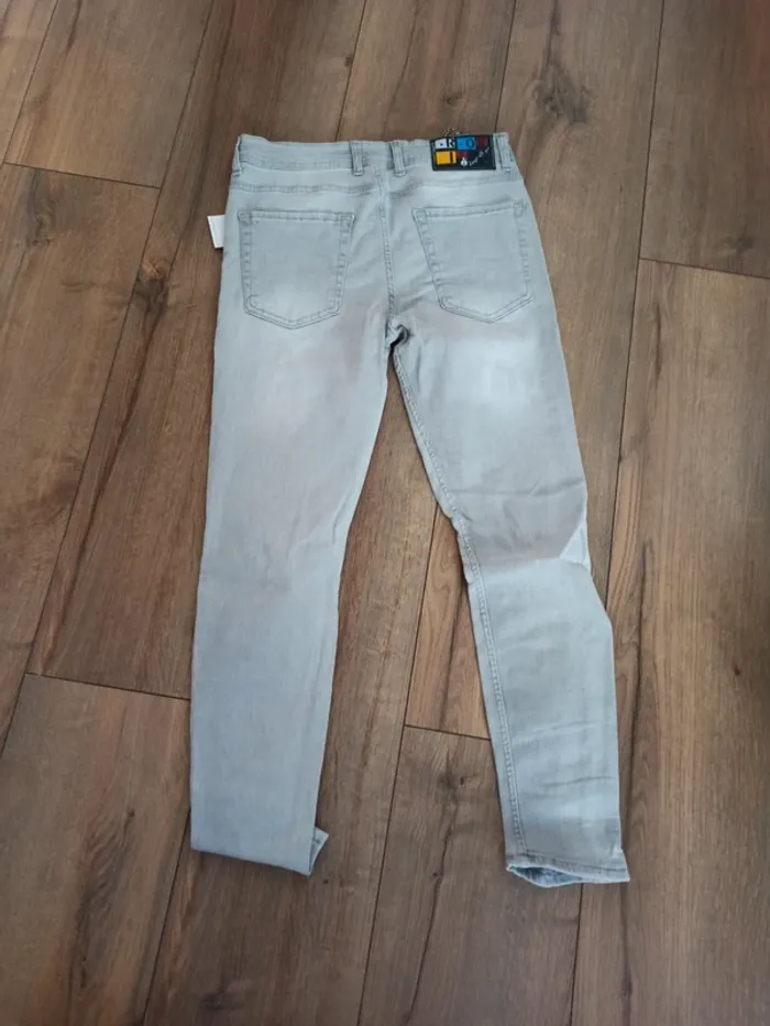 Jeans skinny homme gris 33US - photo numéro 2