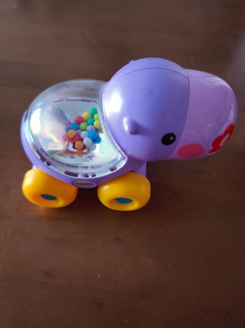 Jouet roulant hippopotame Fisher Price très bon état