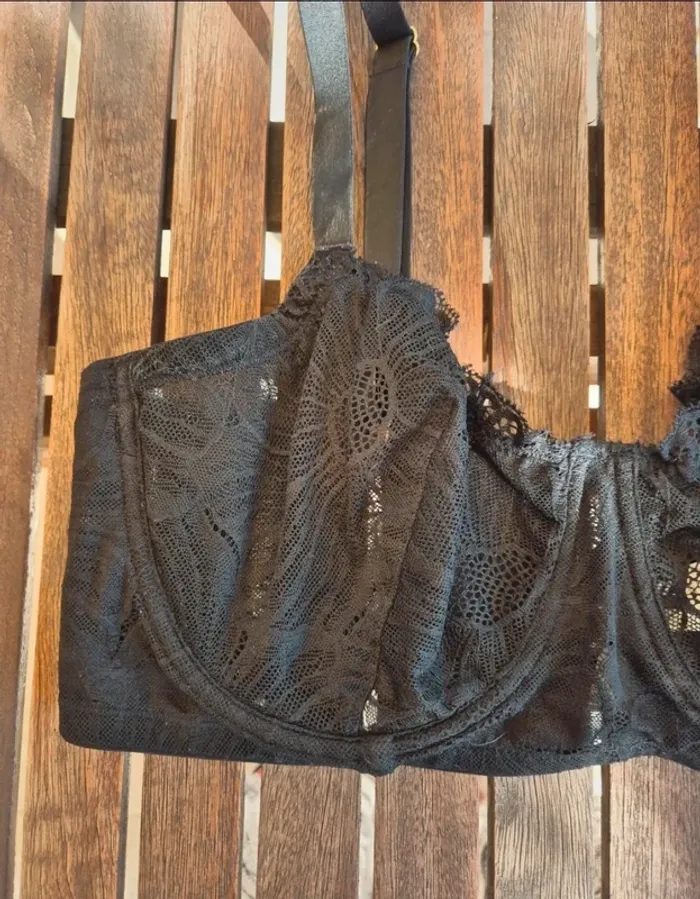 Soutien-gorge Etam noir 95E - photo numéro 2