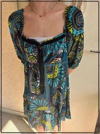 Magnifique blouse colorée taille 36 *