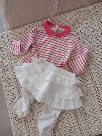 Ensemble bébé fille 6 mois