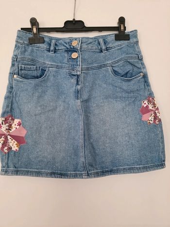 Jupe en jean bleu 14 ans Tape à l'œil