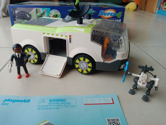 Playmobil Super 4 Le techno-caméléon - photo numéro 4