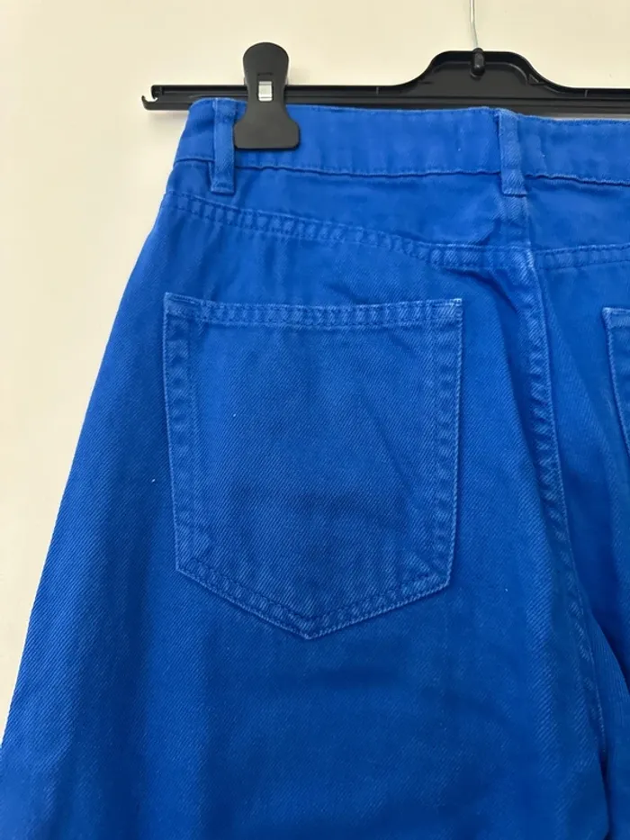 Jean effet cargo large Cache Cache bleu - photo numéro 6