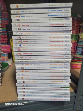 25 livres mes premieres histoires disney