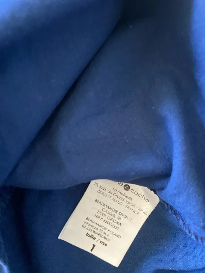Tunique robe cache cache taille 1 36 38 - photo numéro 5