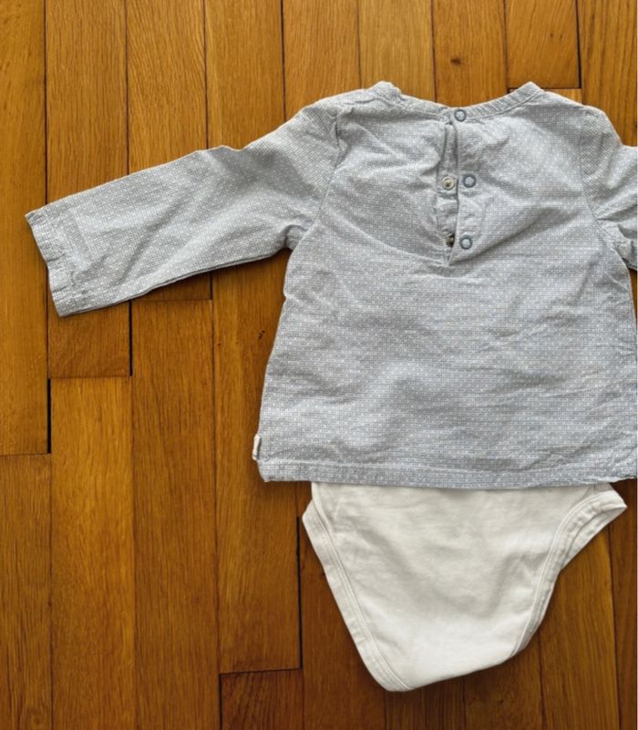 Chemise body - Sergent Major - 12 mois - photo numéro 2