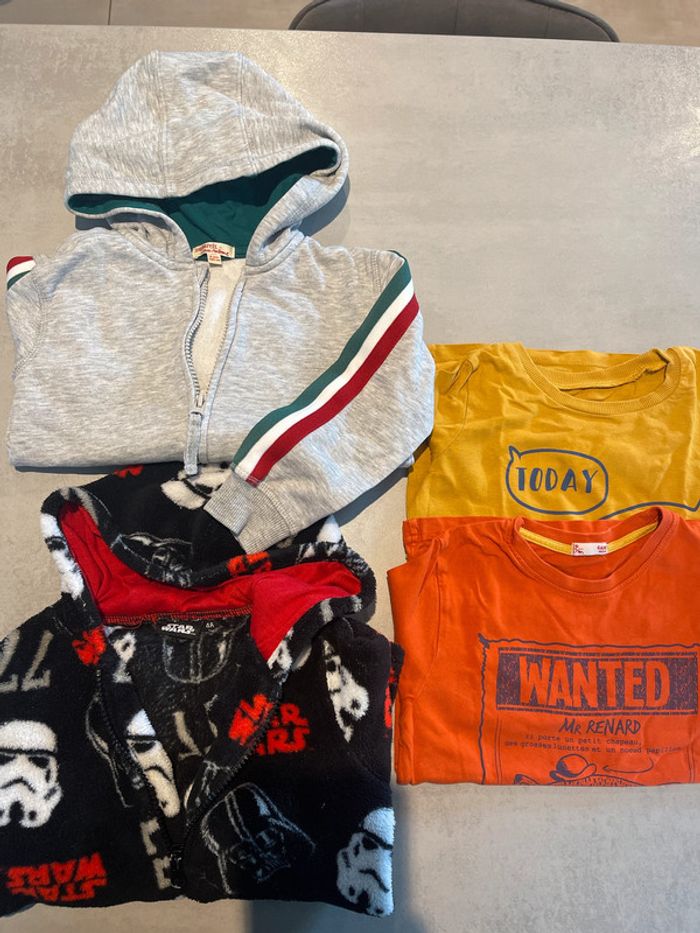 Lot vêtements garçon 4 ans