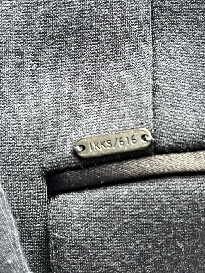 Veste blazer marine et noir cintré Ikks M - photo numéro 8