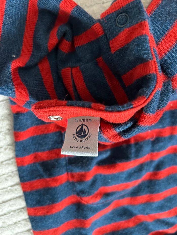 Grenouillère petit bateau