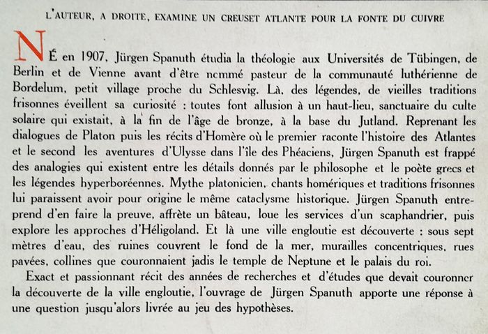 Jurgen Spanuth - L'Atlantide retrouvée ? (histoire) - photo numéro 4