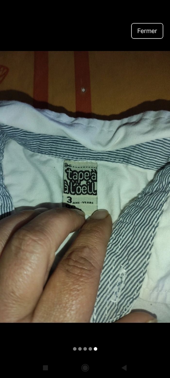 Très belle chemise e75 - photo numéro 5
