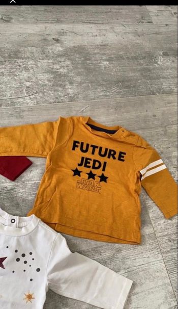 T-shirt moutarde garçon