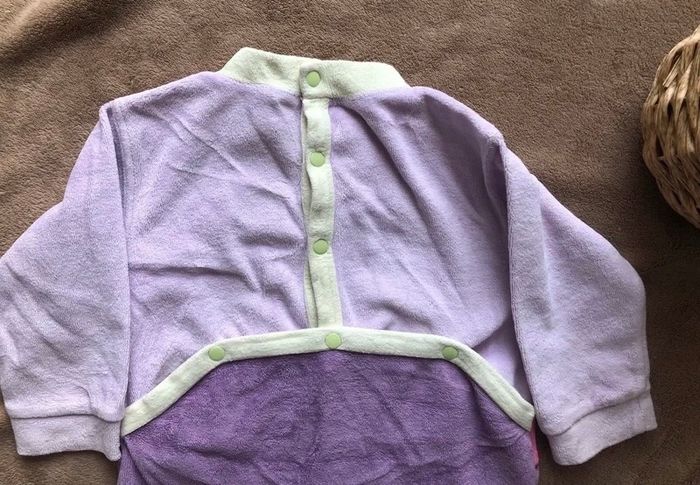 Grenouillère parme violet fille Babygro - photo numéro 3