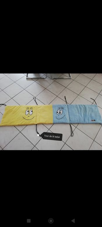 Tour de lit barbapapa