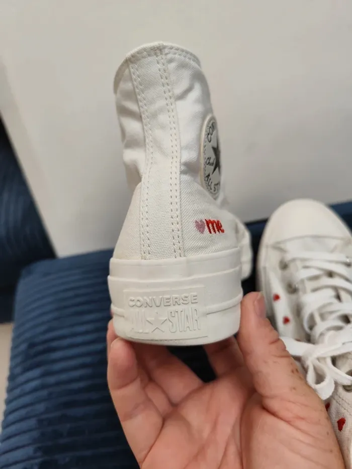 Converse plateforme made with love - photo numéro 6