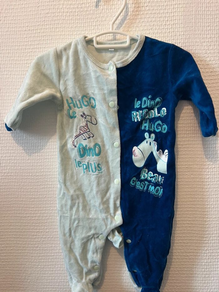 pyjama croisée 3 mois en très bonne état - photo numéro 3