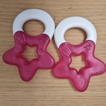 2 anneaux de dentition frais Dentistar