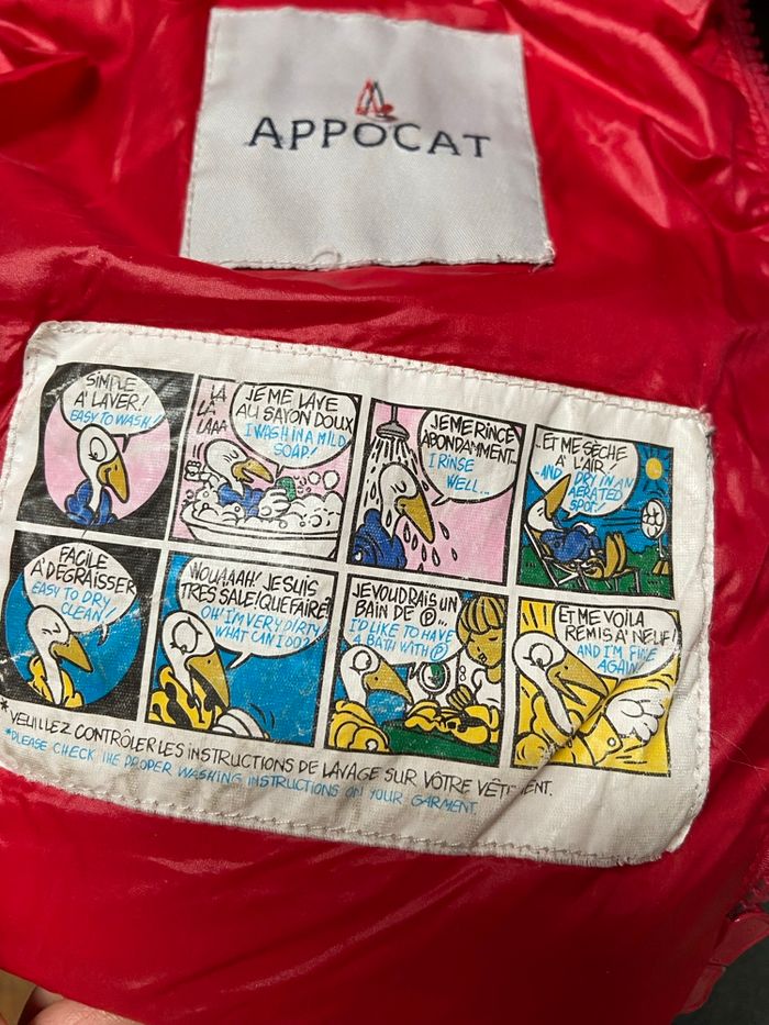 Lot de 2 doudounes enfant en duvet – taille 120 cm - photo numéro 4