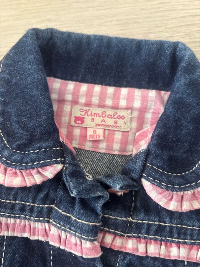 Veste jean 6 mois - photo numéro 3