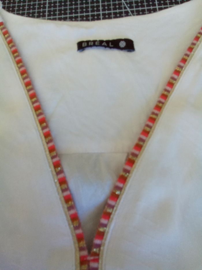 Blouse manches 3/4, Breal, taille 40 - photo numéro 3