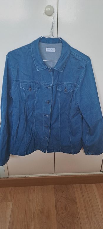 🌿 Chemise en coton bleu - style jean
