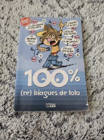 Livre 100% (re) blagues de toto