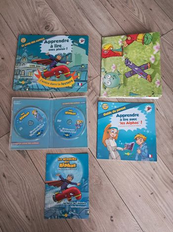 Lot les alphas recrealire : conte + cd + dvd + poster