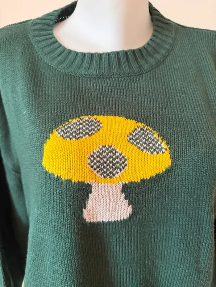 Pull vert en très bon état taille S SHEIN - photo numéro 4