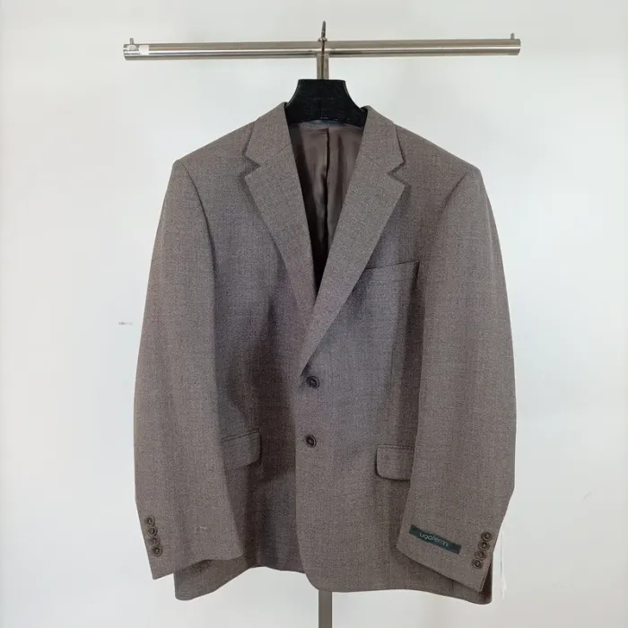 Veste de costume grise Soren Ugo Ferrini - Taille 27 100% laine A475