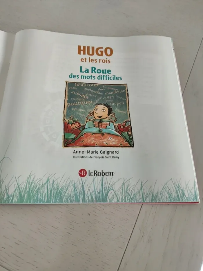 cahier "Hugo et les rois – La roue des mots difficiles" - photo numéro 4
