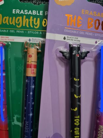 Legami Chauve Souris Halloween du Set + Renne du Set Noel 2024 Neufs éditions plus Commercialisées