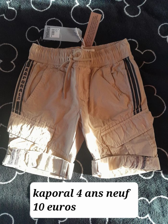Short kaporal neuf