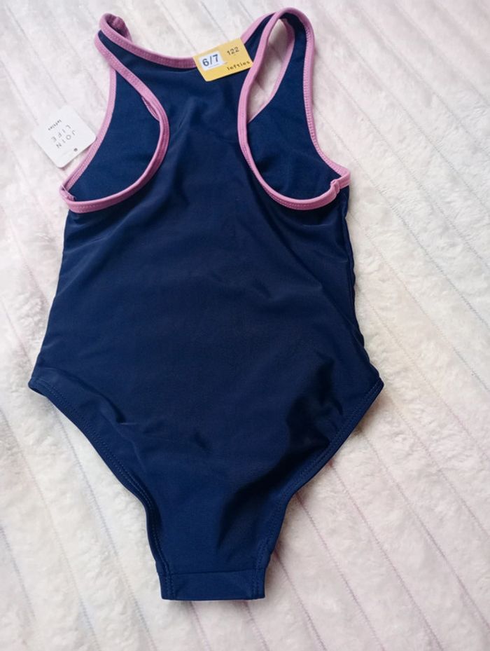 Maillot 1 pièce bleu neuf - photo numéro 3