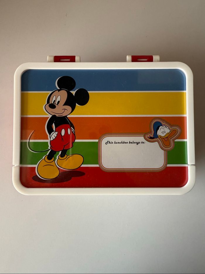Boîte déjeuner/ Lunch Box Mickey Disney - photo numéro 4