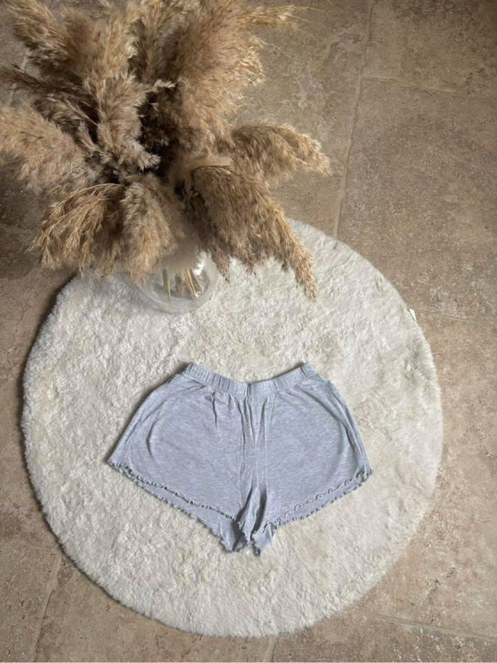 Short pyjama gris taille S
