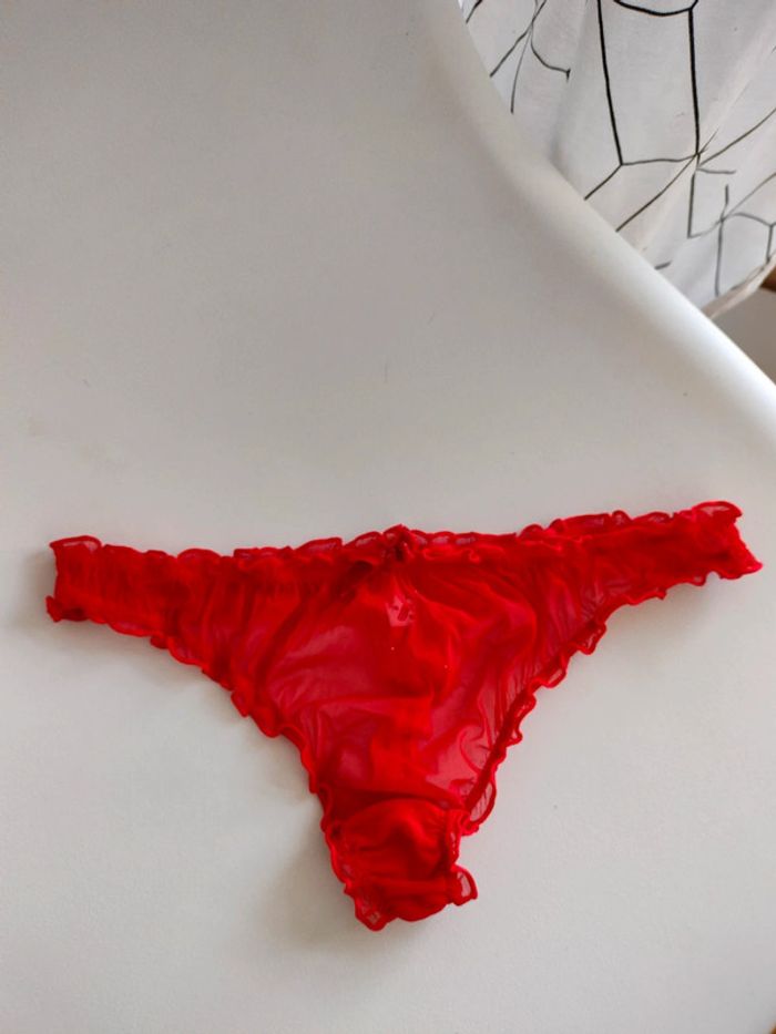 String rouge NEUF soleil sucré - photo numéro 5