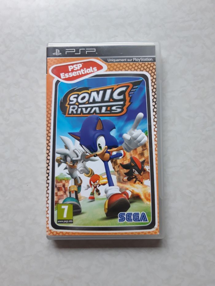 Jeu PSP Sonic Rivals - photo numéro 1
