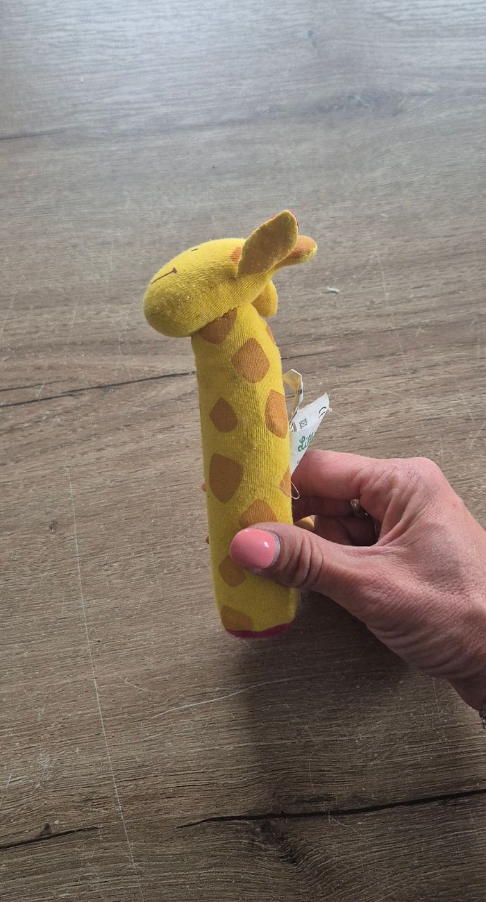 Hochet tissus girafe Lilliputiens 🦒 - photo numéro 5