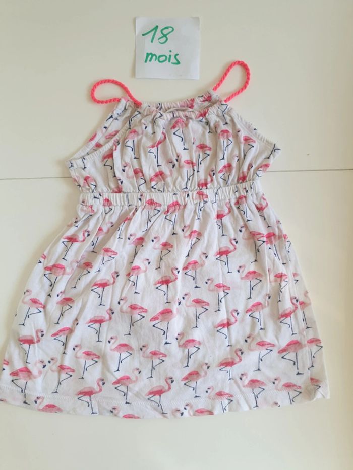 Robe courte flamands roses été - photo numéro 3